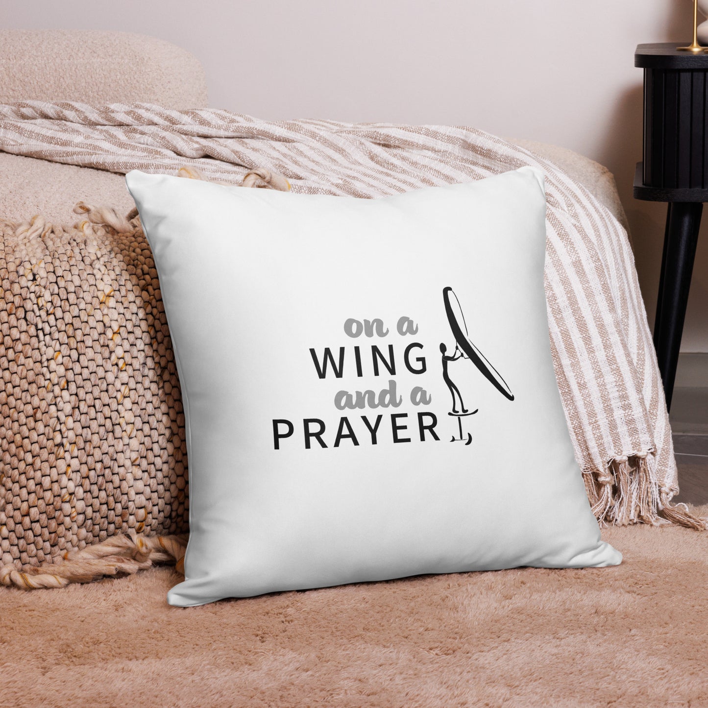 Wing and a Prayer Basic Pillow