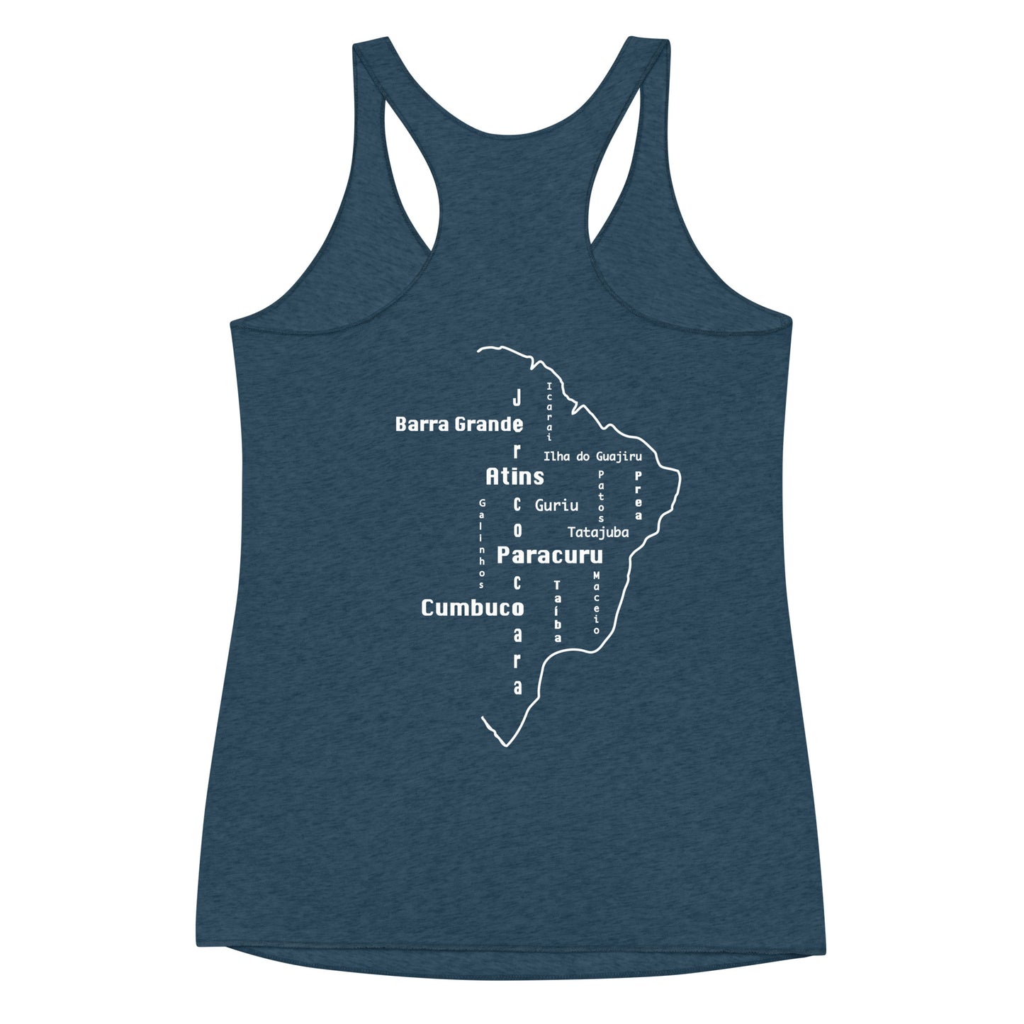 Kitesurf Brazil Women's Racerback Tank